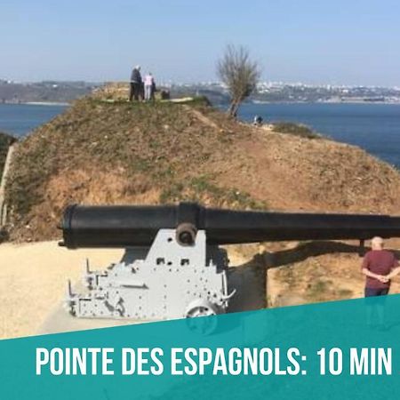 Maison Spacieuse A Deux Pas De La Plage Roscanvel Dış mekan fotoğraf