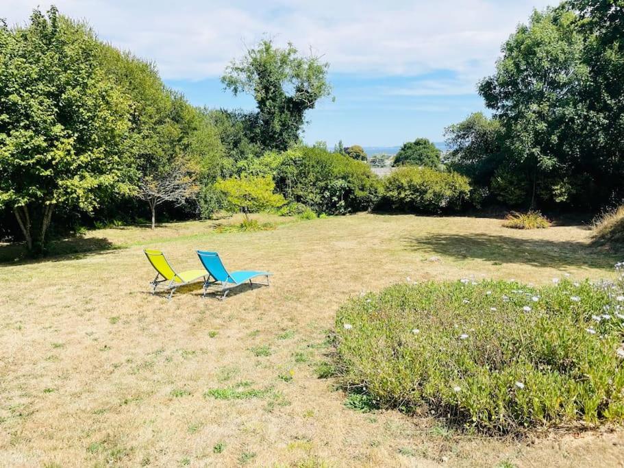 Maison Spacieuse A Deux Pas De La Plage Roscanvel Dış mekan fotoğraf