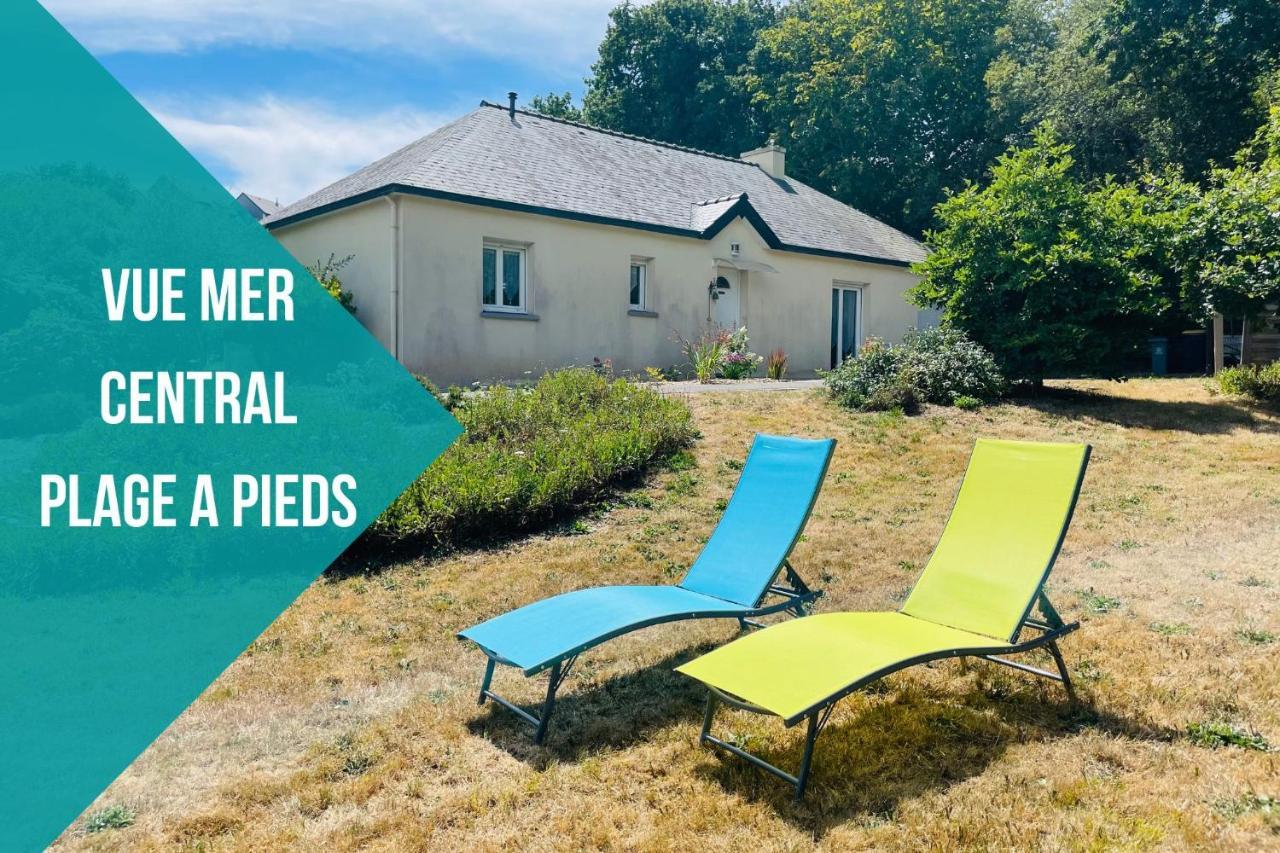 Maison Spacieuse A Deux Pas De La Plage Roscanvel Dış mekan fotoğraf